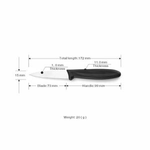 Cuchillo de Cocina de Grado Industrial con Bordes Afilados, de Acero Inoxidable, para Cortar y Rebanar, con Funda de Cuero y Madera, Personalizable - Product Image 1