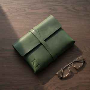 Portafolio de Cuero Genuino de Lujo Clásico, Tarjetero, Resistente al Agua, Ligero, Profesional, para Redes de Contactos LBC-0050 - Product Image 3