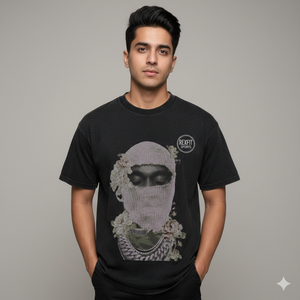 Nouveaux T-shirts en gros délavés à l'acide, légers, 240 GSM, avec logo sérigraphié, de haute qualité, respirants, en matière optimale - Product Image 6