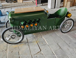 La Mejor Colección de Mesa de Bar Estilo Tractor Verde Vintage de Antique Himalayan Art - Product Image 4
