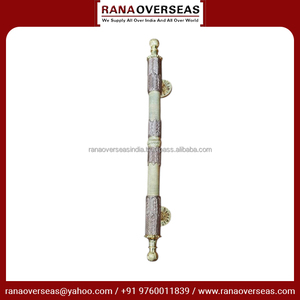 มือจับประตูทองเหลืองคุณภาพสูงเหมาะสำหรับบ้านสำนักงานและโรงแรมที่มีดีไซน์และสไตล์ที่หลากหลาย - Product Image 2