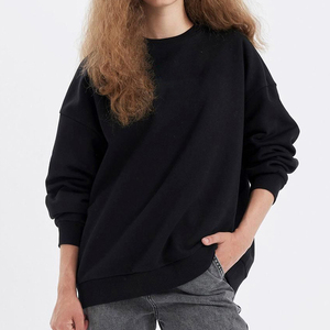 Sudadera Moderna para Mujer, Forro Polar Suave, Manga Larga, Cuello Redondo, Cálida, Cómoda, Informal, Ropa de Invierno - Product Image 4