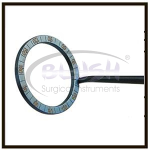 Medidor de Grado Mendez de Titanio, Instrumento Oftálmico para Medir el Alineamiento Corneal, Herramienta de Cirugía Ocular de Blush Surgical - Product Image 5
