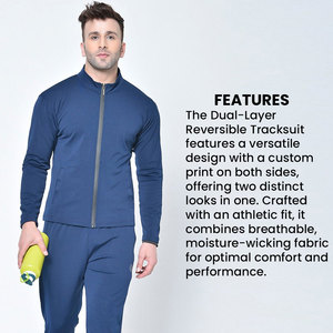 Ensemble de survêtement professionnel pour homme, personnalisable, léger et performant pour les séances d'entraînement - Product Image 4