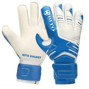 Gants de gardien de but, paume avant en latex de base neuf, caoutchouc pour le dos de la main 4 mm, caoutchouc hybride injecté, coupe hybride, enveloppe pour les doigts et le pouce - Product Image 3