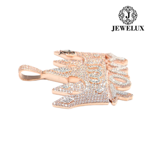 Meilleur Prix Forte Demande Bijoux Hip Hop de Luxe Plaqué Or Argent 925 Sertis de Pierres Pièce Détachée de Prestige Provenant d'un Fournisseur Indien - Product Image 3