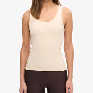 Débardeurs de fitness pour femmes de haute qualité, en dentelle à franges, confortables, en coton léger, style décontracté, été, service OEM/ODM - Product Image 4