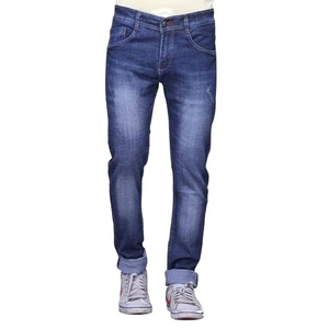 Prémium algodón última moda Denim Jeans Pant para hombres Spandex Casual superventas al por mayor OEM diseño personalizado - Product Image 4