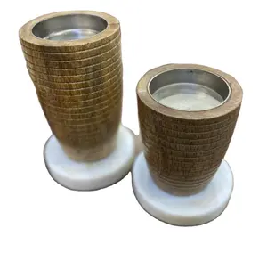 Wooden Arabic Oud <b>Incense</b> Bakhoor <b>Burner</b> Traditional Handmade Natural Wood Fragrance <b>Holder</b> for Home, Ramadan, Islamic Gifting - Product Image 1