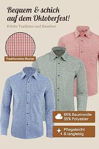 Chemise décontractée à manches longues en coton 100% pour homme, grande taille, motif écossais, teinte unie, collection automne, vente en gros - Product Image 6