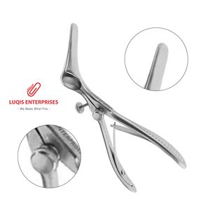 Spéculum nasal Killian 13 cm en acier inoxydable, instrument chirurgical ORL réutilisable et autoclavable - Product Image 1