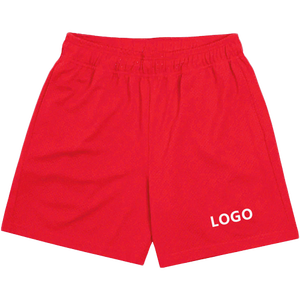 Shorts en maille double couche pour hommes, personnalisables avec logo et couleur, motif uni, style décontracté d'été, sublimation, short vierge personnalisé - Product Image 3