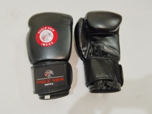 Guantes de Boxeo WOSWEIR de 8 oz, Ligeros y Personalizables para Niños, para Entrenamiento de Fitness, MMA, Sanda, de Cuero PU, para Kick Boxing - Product Image 1