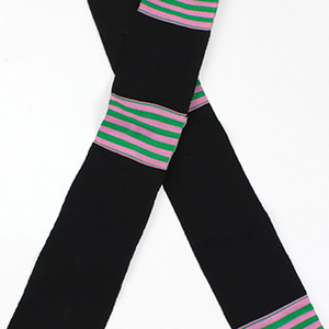 Ensemble bonnet et écharpe en jacquard Kente de qualité supérieure, hiver, 100% acrylique, unisexe, couleurs et tailles personnalisées - Product Image 3