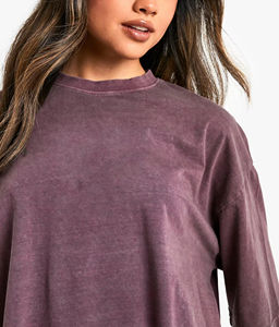 Nouveaux T-shirts et hauts pour femmes à faible MOQ, T-shirts d'été tendance pour femmes, T-shirts personnalisés pour femmes - Product Image 2