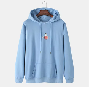 เสื้อฮู้ดดี้คุณภาพพรีเมียมสำหรับผู้ชาย ผ้าฝ้าย 100% ผลิตจากโรงงาน รับผลิตตามแบบ - Product Image 1