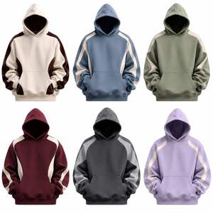 Sudadera con Capucha Unisex Premium, Oversize, de Felpa de Algodón Grueso, con Bolsillo Canguro, Cómoda, Informal, para Uso Diario - Product Image 4