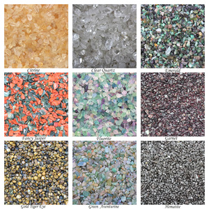 Surtido de Virutas de Piedras Preciosas Pulimentadas, Piedras Semipreciosas Naturales para Feng Shui, Decoración del Hogar y Manualidades - Product Image 6