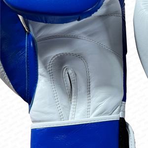 Vente en gros Gants de boxe en cuir pur de haute qualité avec logo personnalisé pour hommes Kickboxing et entraînement avec poignées confortables - Product Image 5