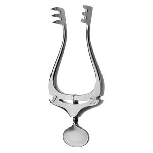 Retractor Intraural Shah Manual con Acabado Satinado, 152 mm de Largo, Tercera Hoja, Instrumentos Quirúrgicos de Acero Inoxidable, Certificado CE - Product Image 1