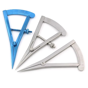 เครื่องวัดขนาดรูรูปแบบคาลิปเปอร์ Blink Surgident Caliper Castroviejo สำหรับการรักษาทางทันตกรรมและจักษุวิทยา ทำจากสแตนเลสสตีล ระดับ Class I ขนาดปรับแต่งได้ - Product Image 2