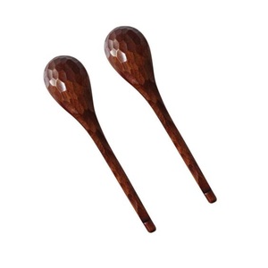 Juego de espátulas rústicas de madera de olivo, utensilios de cocina de madera para revolver, freír, mezclar, hornear y servir - Product Image 3