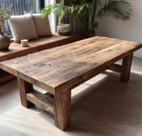 Ensemble de table et de chaises de salle à manger en bois massif moderne et simple pour 4 à 6 personnes, petit modèle rectangulaire, meubles pour la maison - pour les hôtels