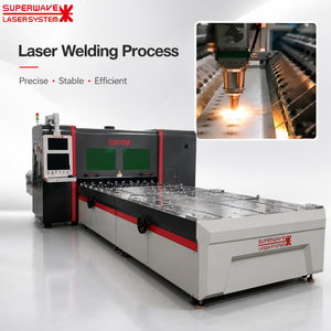 Machine laser CNC <span class=keywords><strong>industrielle</strong></span> de haute précision pour la soudure de plaques de refroidissement de plateaux à fossettes d'échangeurs de chaleur - Product Image 2