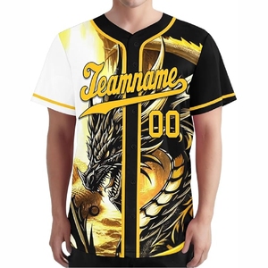 Uniforme de Béisbol Sublimado Personalizado para Equipos, Transpirable, de Poliéster, para Deportes y Juegos al Aire Libre - Product Image 3