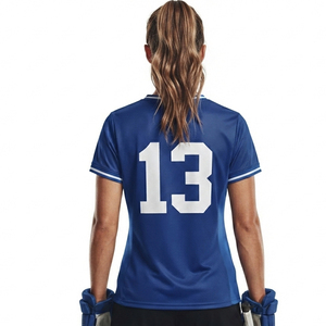 Camisetas de Lacrosse de Malla de Alto Rendimiento para Mujer, Camiseta de Lacrosse de Malla de Secado Rápido para Mujer, Sublimación, Camiseta de Lacrosse 100% Poliéster - Product Image 2