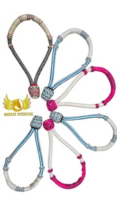 Bosal en cuir naturel brut enveloppé de cuir, durable, léger et multifonctionnel pour l'équitation – Prêt à être expédié - Product Image 2
