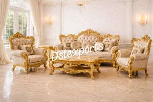 Royal Master โซฟาและเก้าอี้สำหรับพื้นที่ห้องนั่งเล่นการออกแบบวิลล่าแกรนด์วิลล่าชุดเฟอร์นิเจอร์โซฟาพรีเมี่ยมสำหรับบ้านสุดหรู - Product Image 6