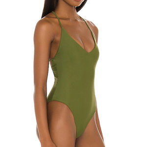 Traje de Baño de Una Pieza para Mujer, Talla Grande, Traje de Baño Femenino para Piscina y Playa, OEM - Product Image 2