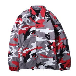 Veste coupe-vent camouflage de haute qualité 2026 pour entraîneurs, manteau décontracté fin camouflage 2026, veste hip-hop pour hommes, Maan Wears - Product Image 1