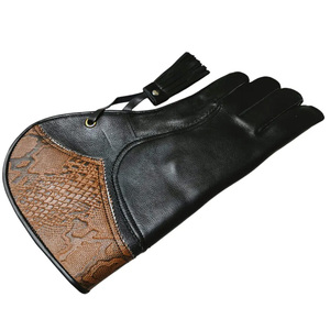 2026 New High Quality Customizable Long Falconry Deer Leather Glove for Outdoor & Hunting Animal Trap Type - Product Image 5