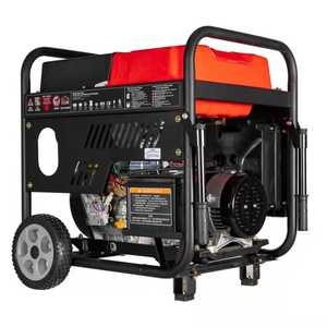 Generador de Gasolina Pequeño para Exteriores, Generador Silencioso Portátil para el Hogar y Comercial, 3kW/5kW Monofásico 220V - Product Image 1