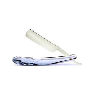 Maquinilla de Afeitar Recta de Alta Calidad para Hombre con Cuchillas de un Solo Filo - Acero Inoxidable Profesional de Seguridad - Product Image 1