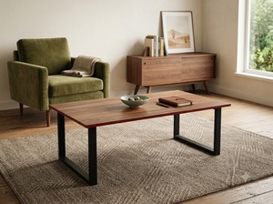 Modern Wood <b>Computer</b> <b>Desk</b> With Bookshelf <b>Black</b> Metal Frame Office Study Table For Home Workspace - Product Image 5