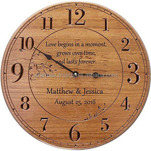 Letrero de Anuncios de Madera Personalizado VIFARMEX OEM, Diseño Minimalista/Rústico Cortado con Láser, Patrones y Colores Personalizados para Eventos, Hoteles y Hogar - Product Image 1