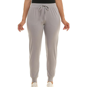 กางเกงวอร์มลำลองสำหรับผู้หญิง ราคาแข่งขัน ผลิตจากผ้าฝ้ายฟลีซแบบกำหนดเอง เป็นมิตรกับสิ่งแวดล้อม แห้งเร็ว MOQ ต่ำ - Product Image 2