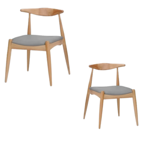 เก้าอี้เฟอร์นิเจอร์ไม้สักหรูหราพร้อมการออกแบบที่ทันสมัยพร้อมโฟมนุ่มๆสำหรับร้านกาแฟโรงแรมบ้าน - Product Image 2