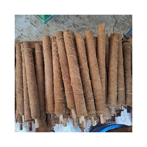 Poste de fibra de coco para plantas trepadoras, apilable, postes de musgo para soporte de plantas Monstera, para plantas de interior en maceta. - Product Image 5