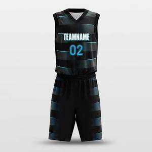 Maillots de basket-ball en gros de qualité supérieure, uniformes personnalisés avec logo imprimé, maillots de basket-ball pour hommes - Product Image 2