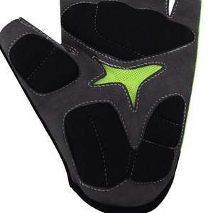 Best Quality High Rate Anti-Slip Comfortable Unisex Cycling <b>Gloves</b> PU Leather Half Finger Fasten Closure Custom Packaging - Product Image 3