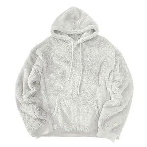 Sudadera con Capucha Sherpa con Logotipo Personalizado, Sudadera con Forro Polar Suave y Cálido para Uso Casual en Invierno, Fabricante y Proveedor OEM - Product Image 6
