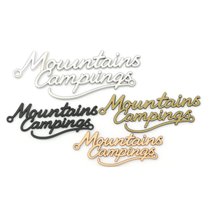 Accessoires, petites étiquettes métalliques personnalisées, logos pour sacs - Product Image 3