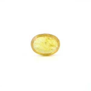 Saphir bleu taille ovale 3,85 carats, pierre précieuse non montée pour bijoux fins - Product Image 2