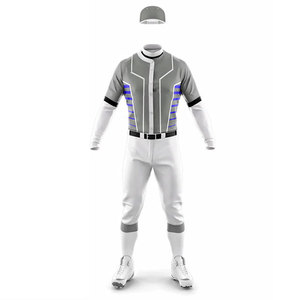 Dernier design, vente chaude, uniforme de baseball, fabricant, service OEM, uniforme de joueur de club, nom et numéros imprimés, uniforme de softball - Product Image 2