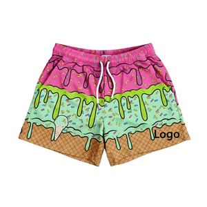 Pantalones Cortos Deportivos Transpirables de Doble Capa para Hombre, Sublimados, 100% Poliéster, para Gimnasio, Baloncesto, Personalizados - Product Image 1