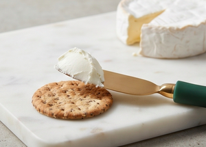 Copper Blade <b>Cheese</b> <b>Knife</b> <b>Set</b> With Green Plastic Handles Durable Metal <b>Cheese</b> Tools Dishwasher Safe For Kitchen Use And Home Use - Product Image 6